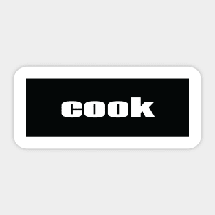 Cook Cooking Chef Sticker